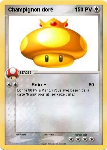 Pokemon Champignon doré