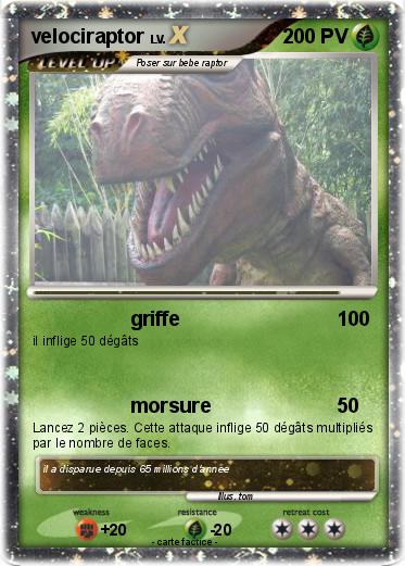 Pokemon velociraptor