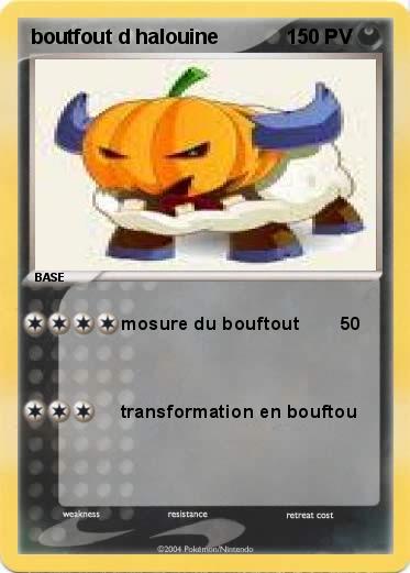 Pokemon boutfout d halouine
