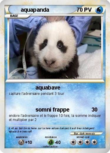 Pokemon aquapanda