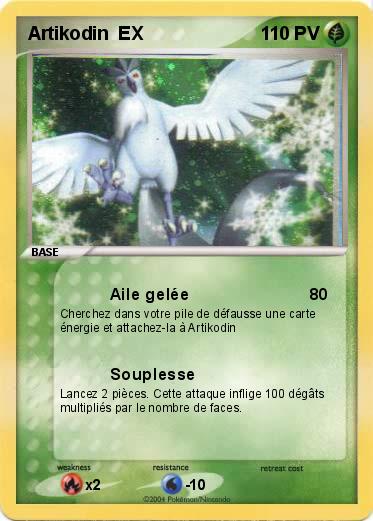 Pokemon Artikodin  EX