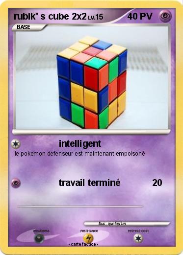 Pokemon rubik' s cube 2x2