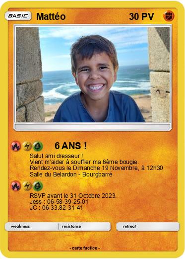 Pokemon Mattéo
