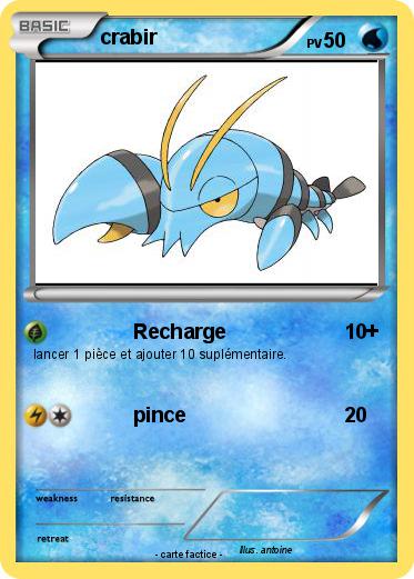 Pokemon crabir