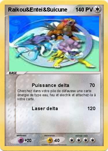 Pokemon Raikou&Entei&Suicune
