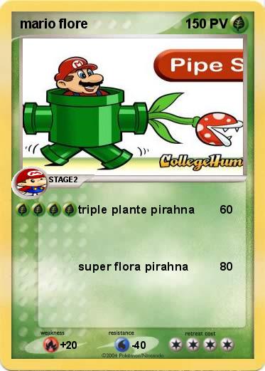 Pokemon mario flore