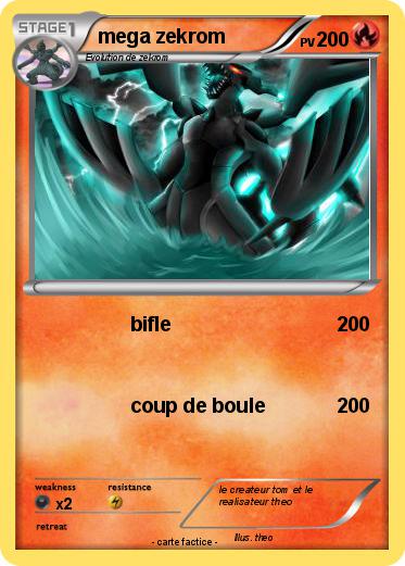 Pokemon mega zekrom