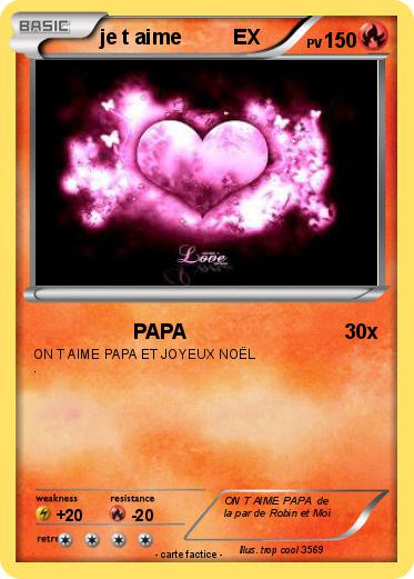 Pokemon je t aime         EX