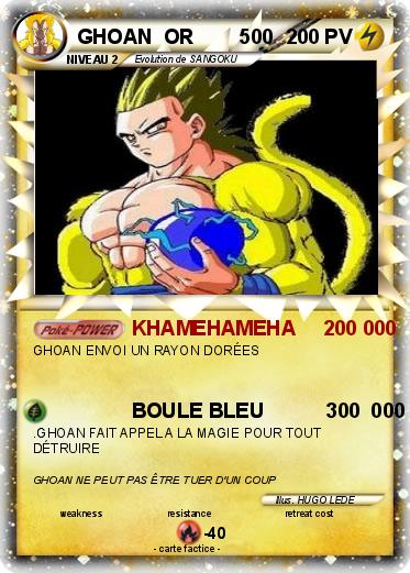 Pokemon GHOAN  OR        500