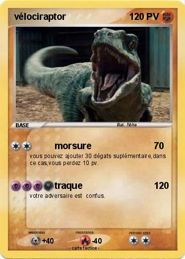 Pokemon vélociraptor