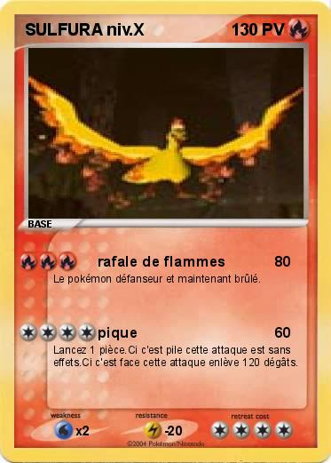 Pokemon SULFURA niv.X