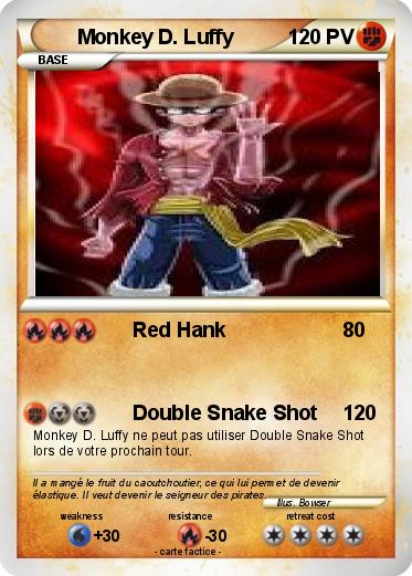 Pokemon Monkey D. Luffy