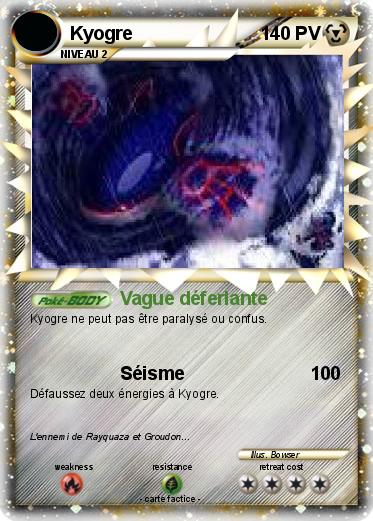 Pokemon Kyogre