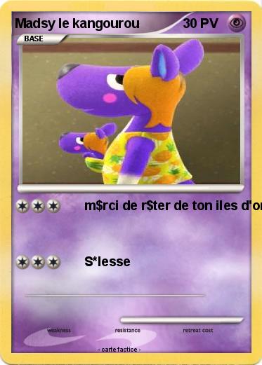 Pokemon Madsy le kangourou