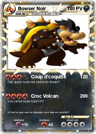 Pokemon Bowser Noir