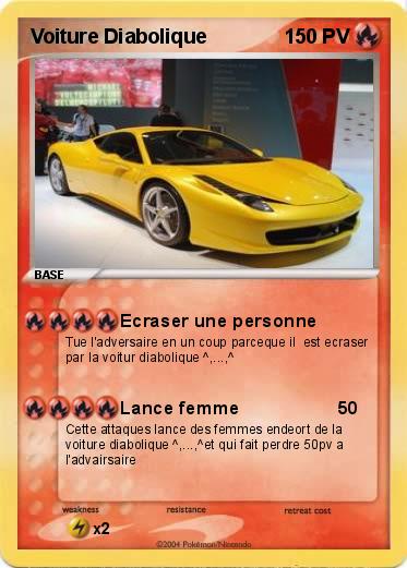 Pokemon Voiture Diabolique