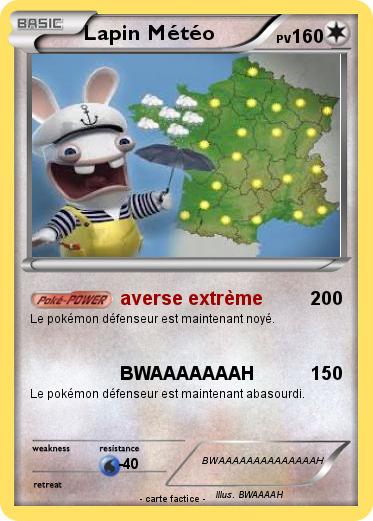 Pokemon Lapin Météo