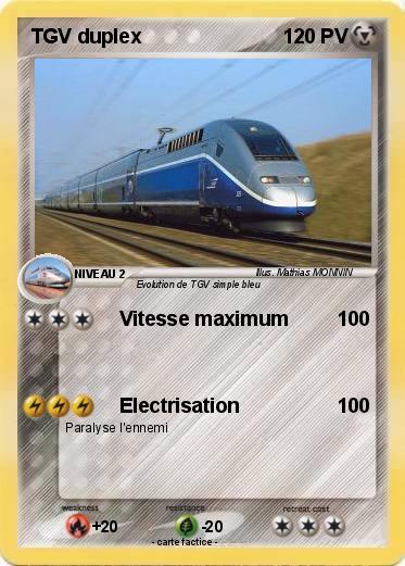 Pokemon TGV duplex