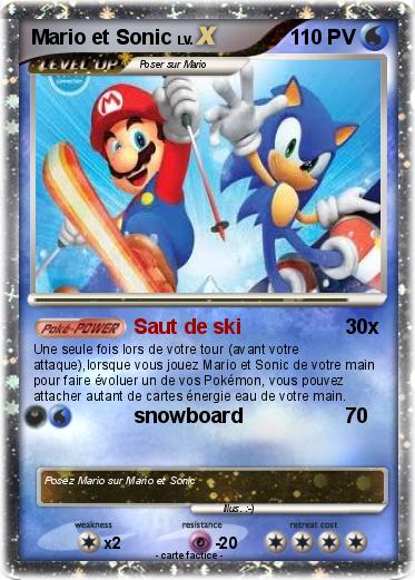 Pokemon Mario et Sonic