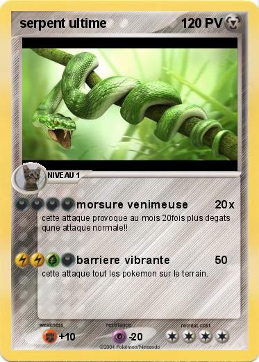 Pokemon serpent ultime