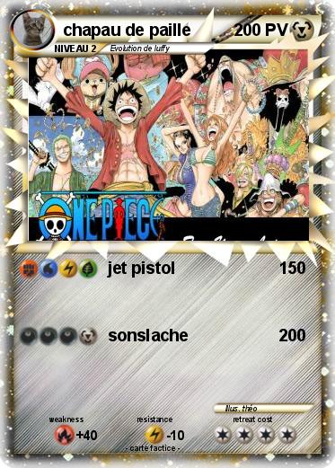 Pokemon chapau de paille