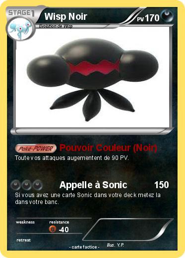 Pokemon Wisp Noir