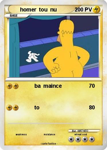 Pokemon homer  tou  nu