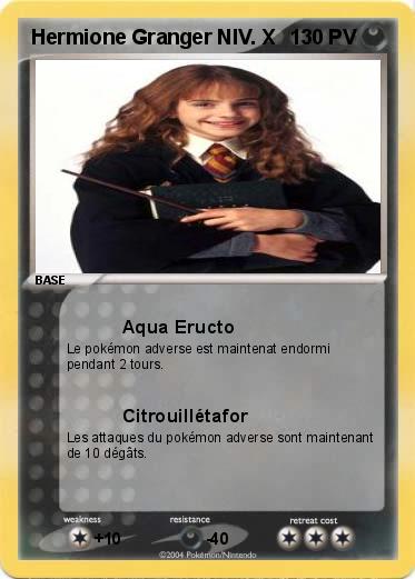 Pokemon Hermione Granger NIV. X