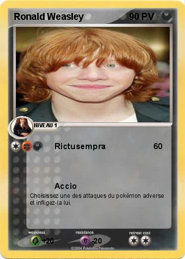 Pokemon Ronald Weasley