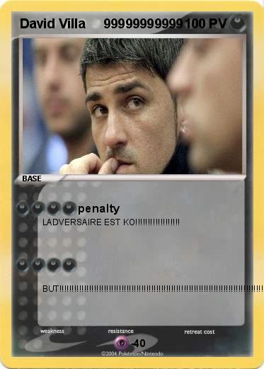Pokemon David Villa     99999999999