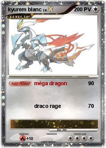 Pokemon kyurem blanc