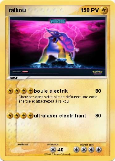 Pokemon raikou