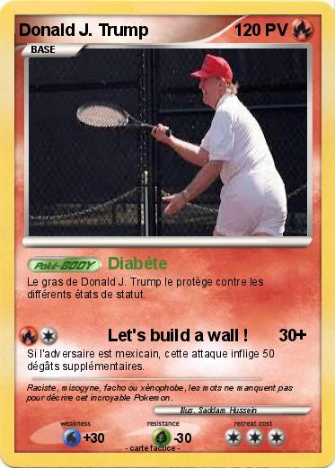 Pokemon Donald J. Trump