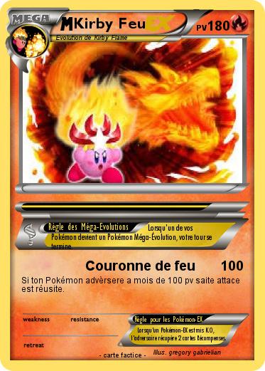 Pokemon Kirby Feu Pokemon Kirby Feu