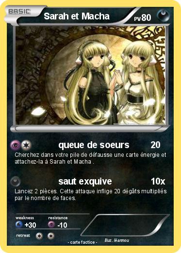 Pokemon Sarah et Macha
