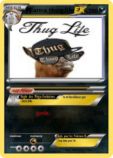 Pokemon lama thug life