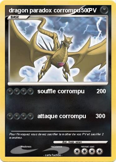 Pokemon dragon paradox corrompu    0