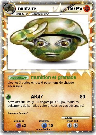 Pokemon militaire