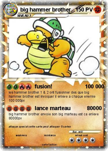 Pokemon big hammer brother