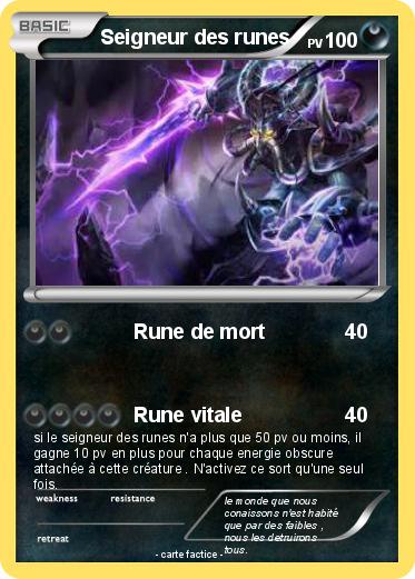 Pokemon Seigneur des runes