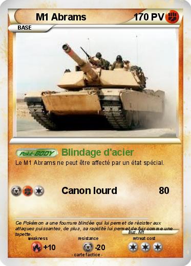 Pokemon M1 Abrams