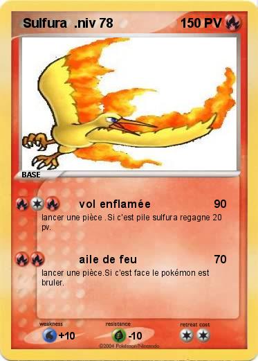 Pokemon  Sulfura  .niv 78