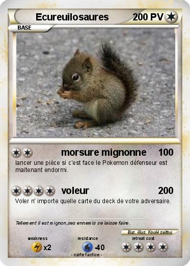 Pokemon Ecureuilosaures