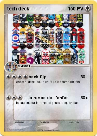Pokemon tech deck