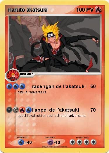 Pokemon naruto akatsuki