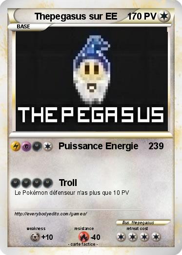 Pokemon Thepegasus sur EE