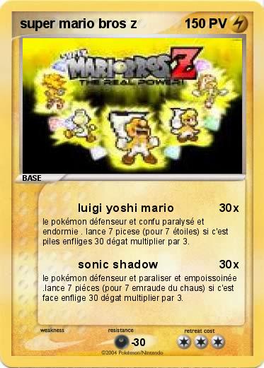 Pokemon super mario bros z
