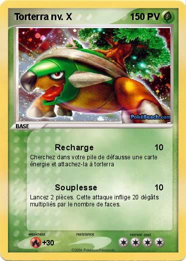 Pokemon Torterra nv. X