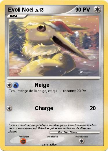 Pokemon Evoli Noel