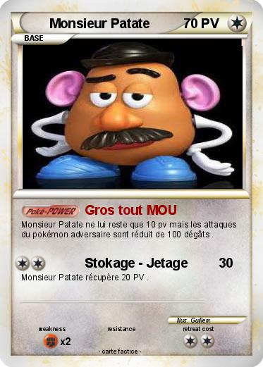 Pokemon Monsieur Patate